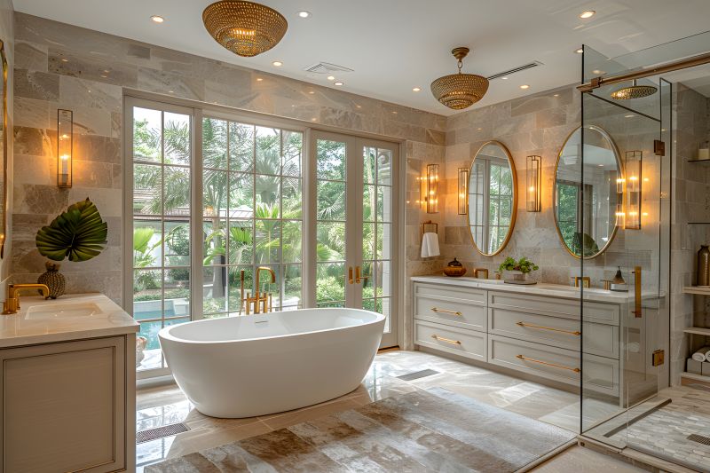 Luxurious Bath Features